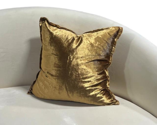 Gold Velvet Pillow